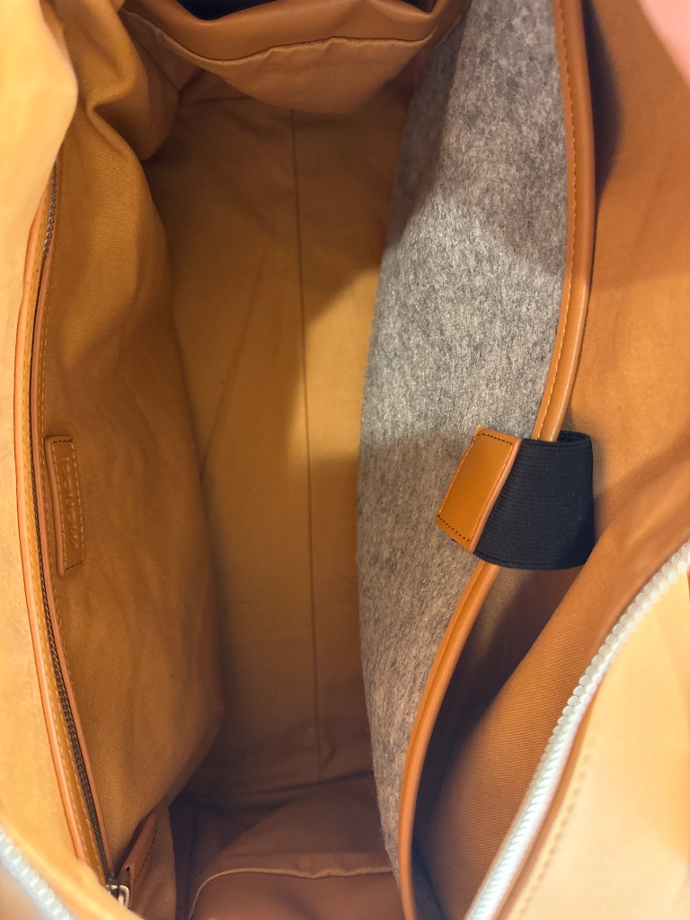 Monos Metro Duffel Tan Vegan Leather — image 4 of 6